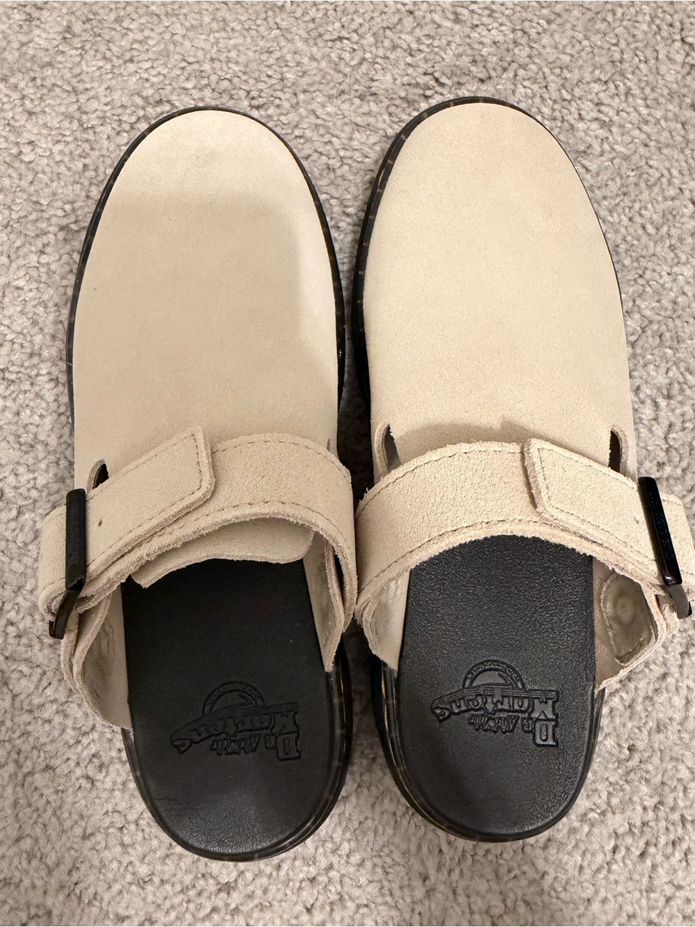 Dr. Martens Suede Clog Mule